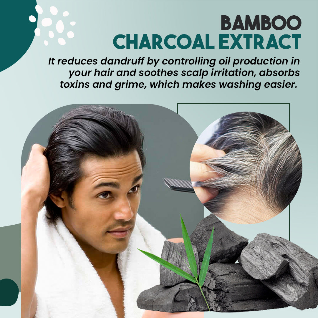 PURE Organic Hair Darkening Charcoal Shampoo Bar