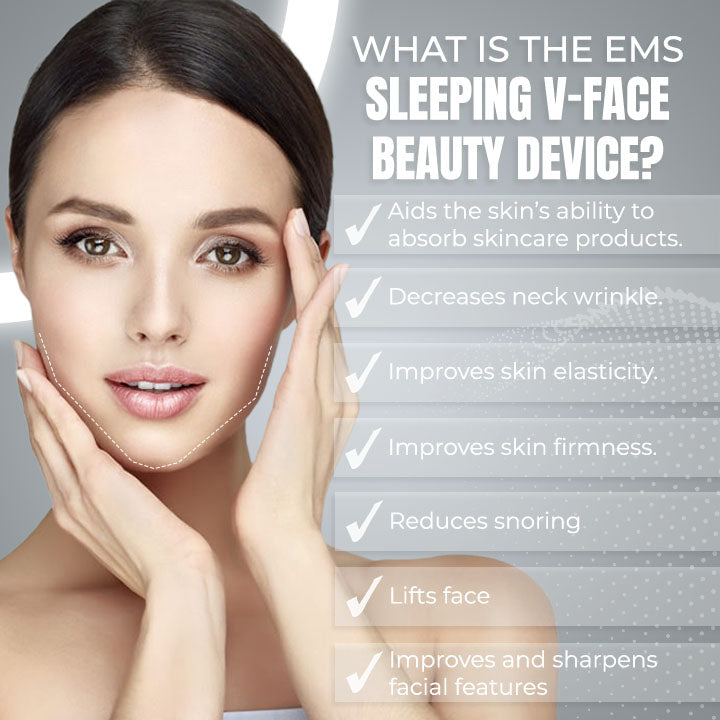 EMS Sleeping V-Face Beauty Device