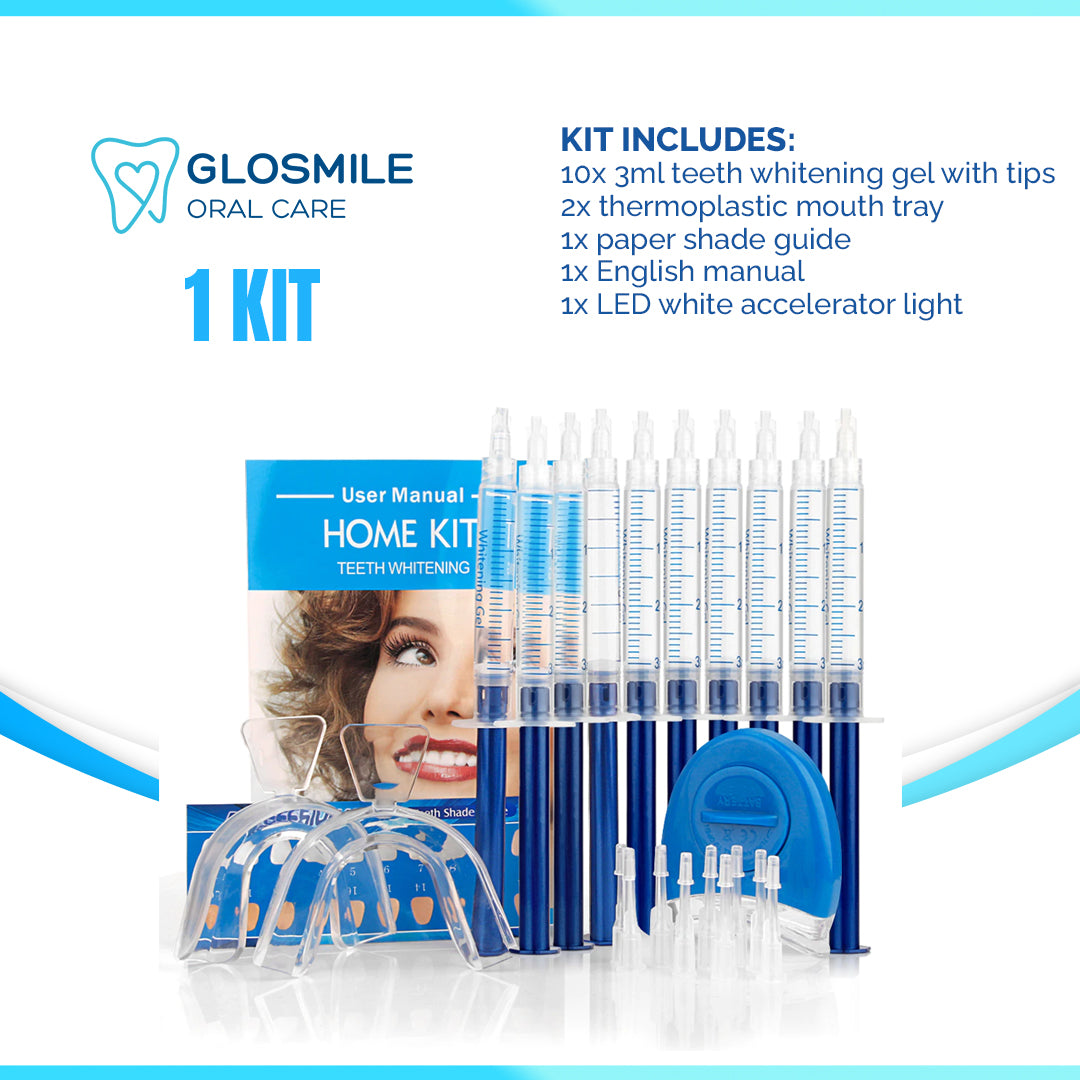 GloSmile Home-Use Teeth Whitening Kit with Led Light